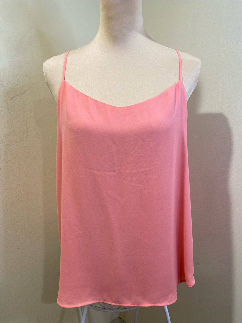 LOFT Women's Coral Camisole relaxed fit Tank top Sz M